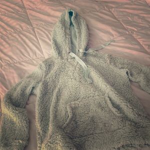 Fuzzy hoodie